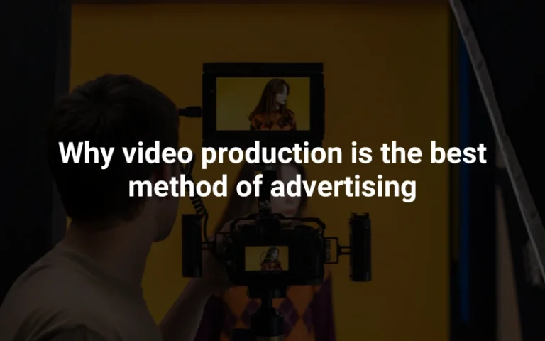 Video Production For Marketing