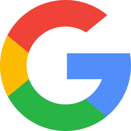 Vibrant Google logo featuring red, green, and blue colors